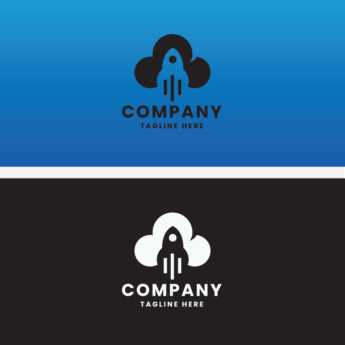 Fast Cloud Pro Branding Logo preview image.