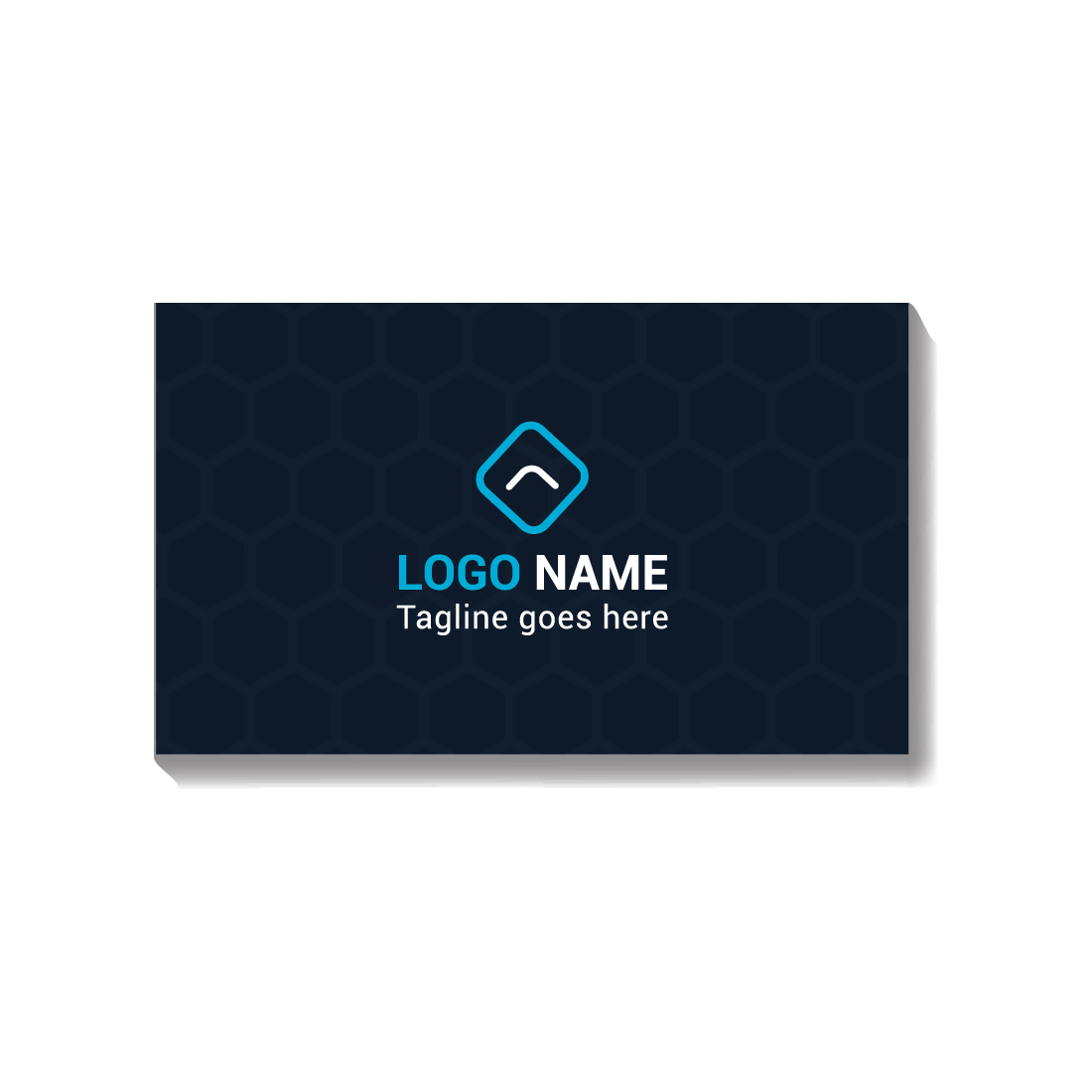 Clean style modern and professional business card template preview image.