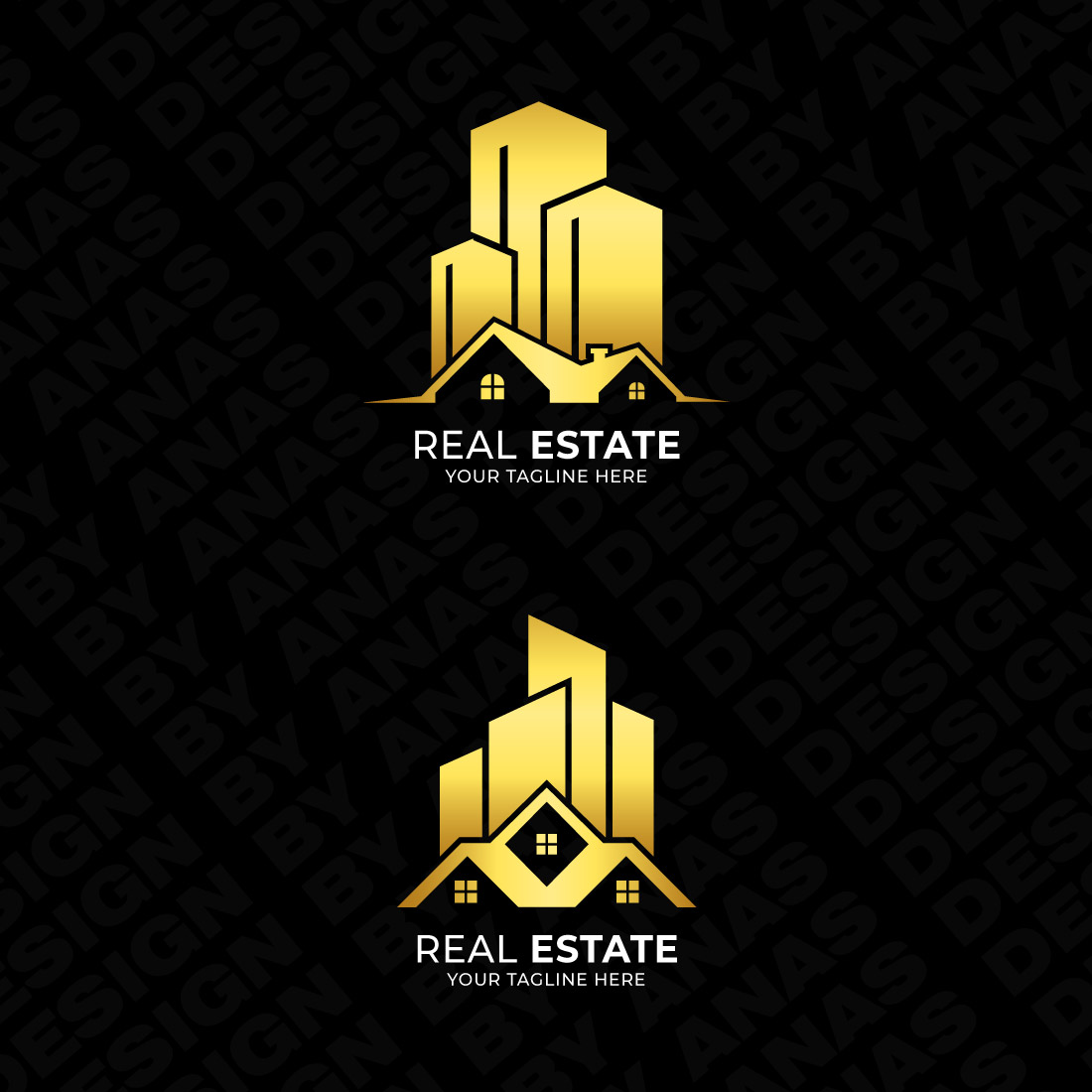 real estate 4 logos 3 933