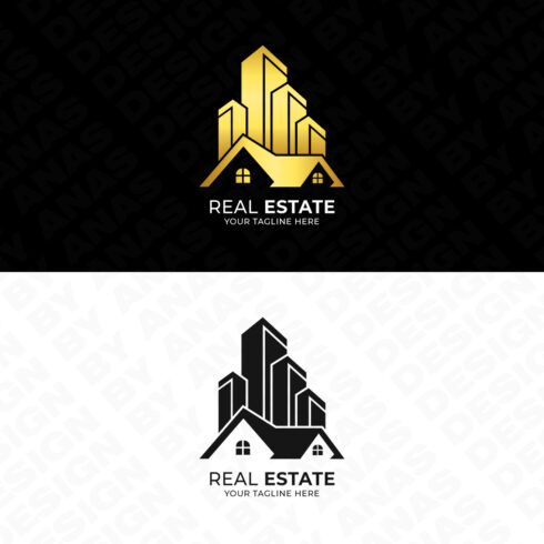 Luxury Real Estate Logo Design, Building Logo Template – ONLY $9 cover image.