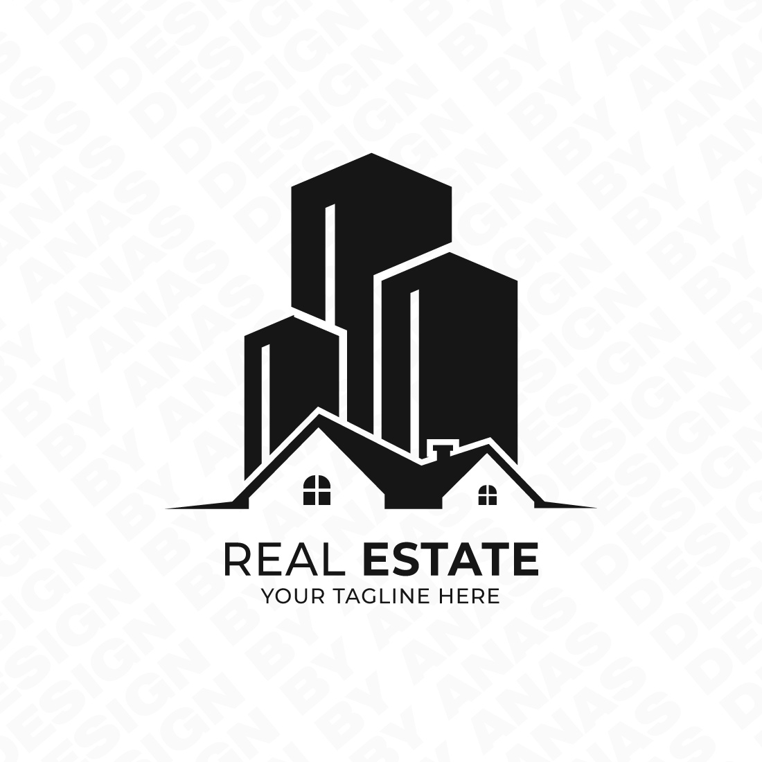 real estate logo black 53