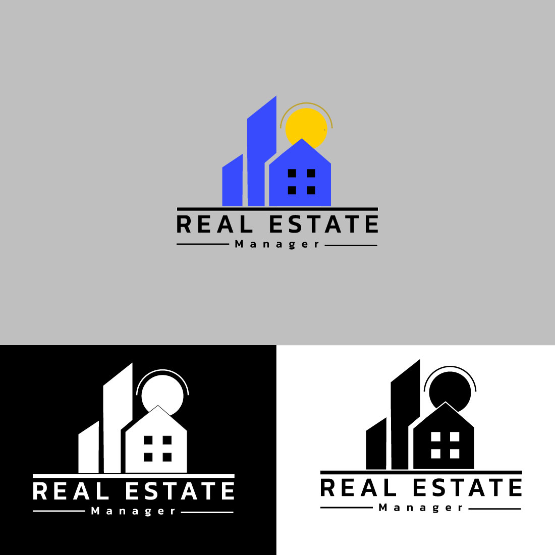 REAL ESTATE LOGO preview image.