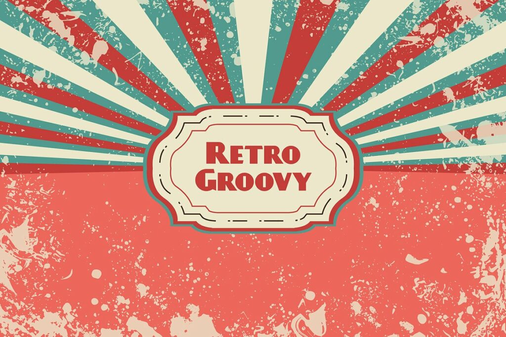 49 Vector Retro Background - MasterBundles