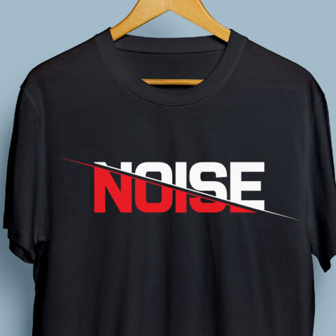Noise t shirt design cover image.