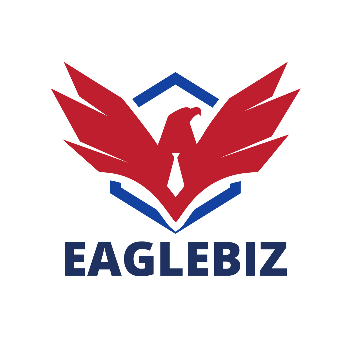 Eaglebiz logo design preview image.