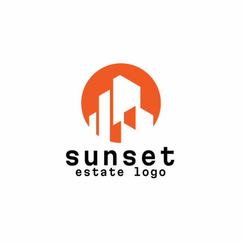 Sunset Real Estate Logo cover image.