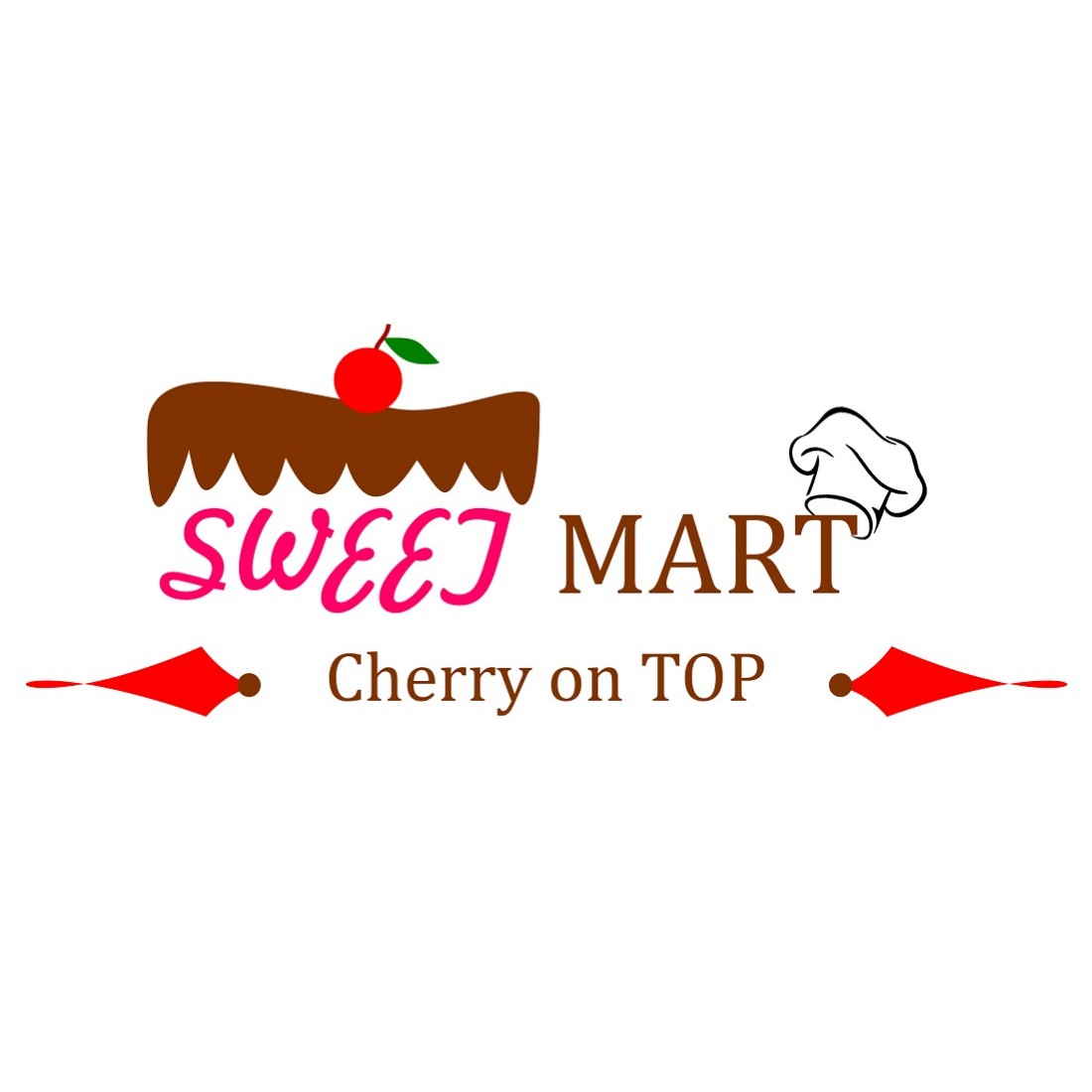 A logo for Sweet Mart Bussiness preview image.