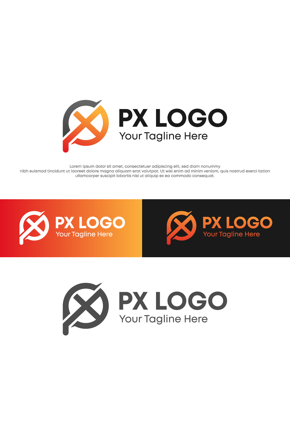 PX logo pinterest preview image.