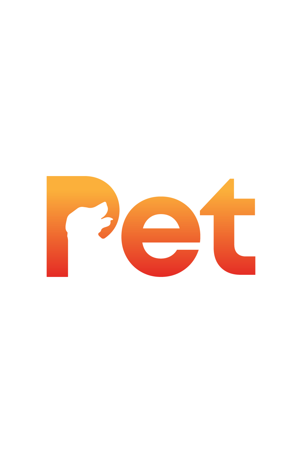 Pet logo pinterest preview image.