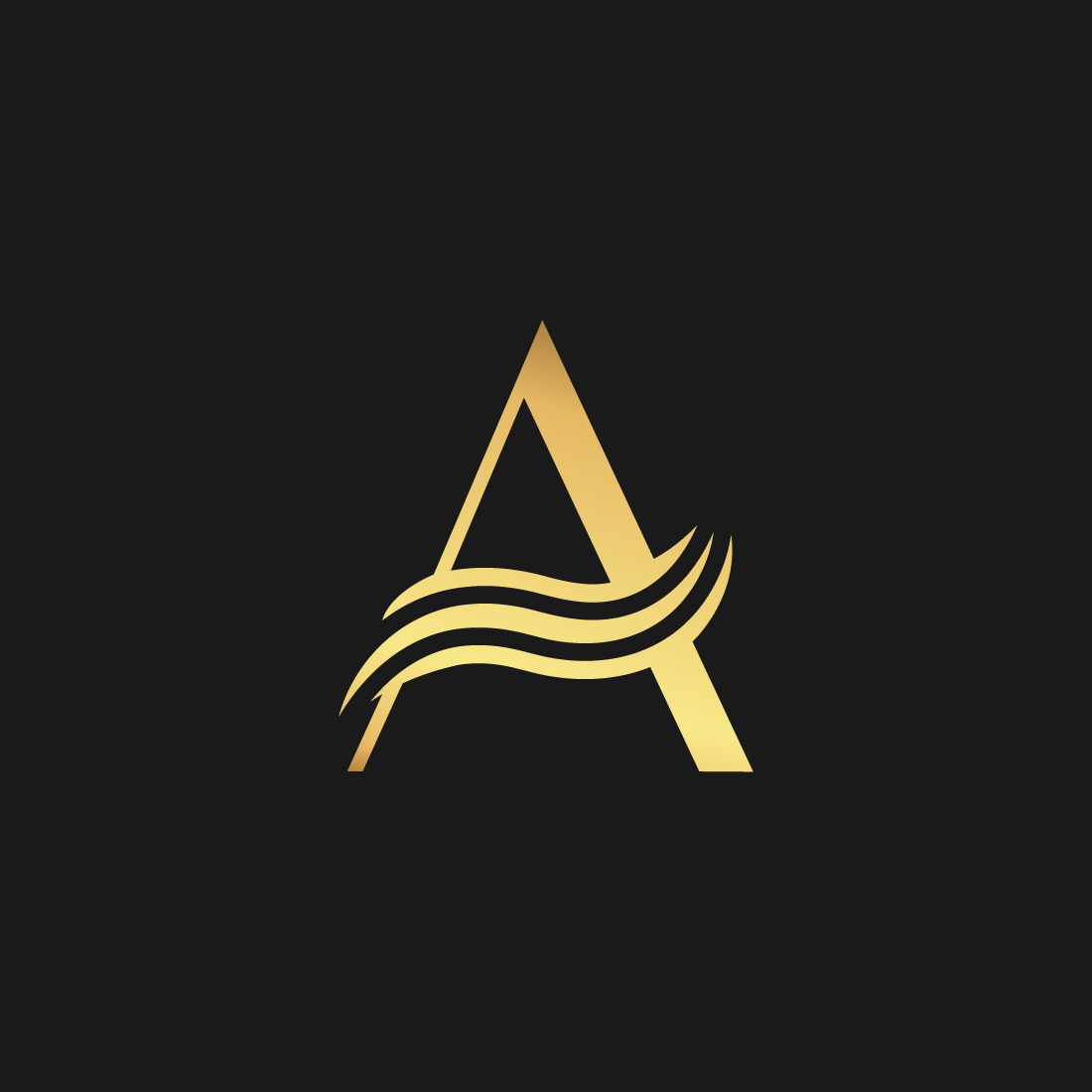 A luxury Logo preview image.