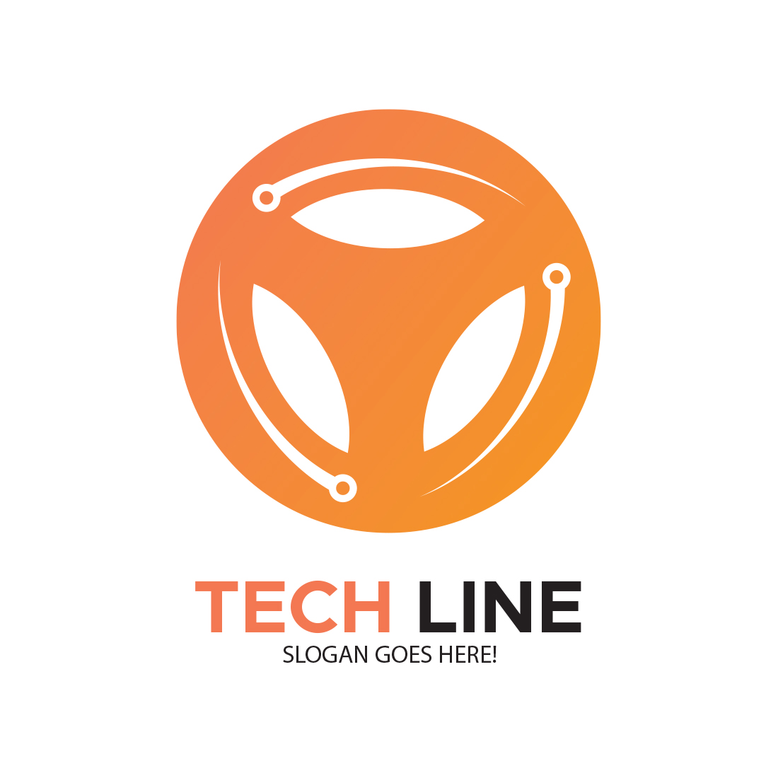 Tech Logo -only $10 preview image.