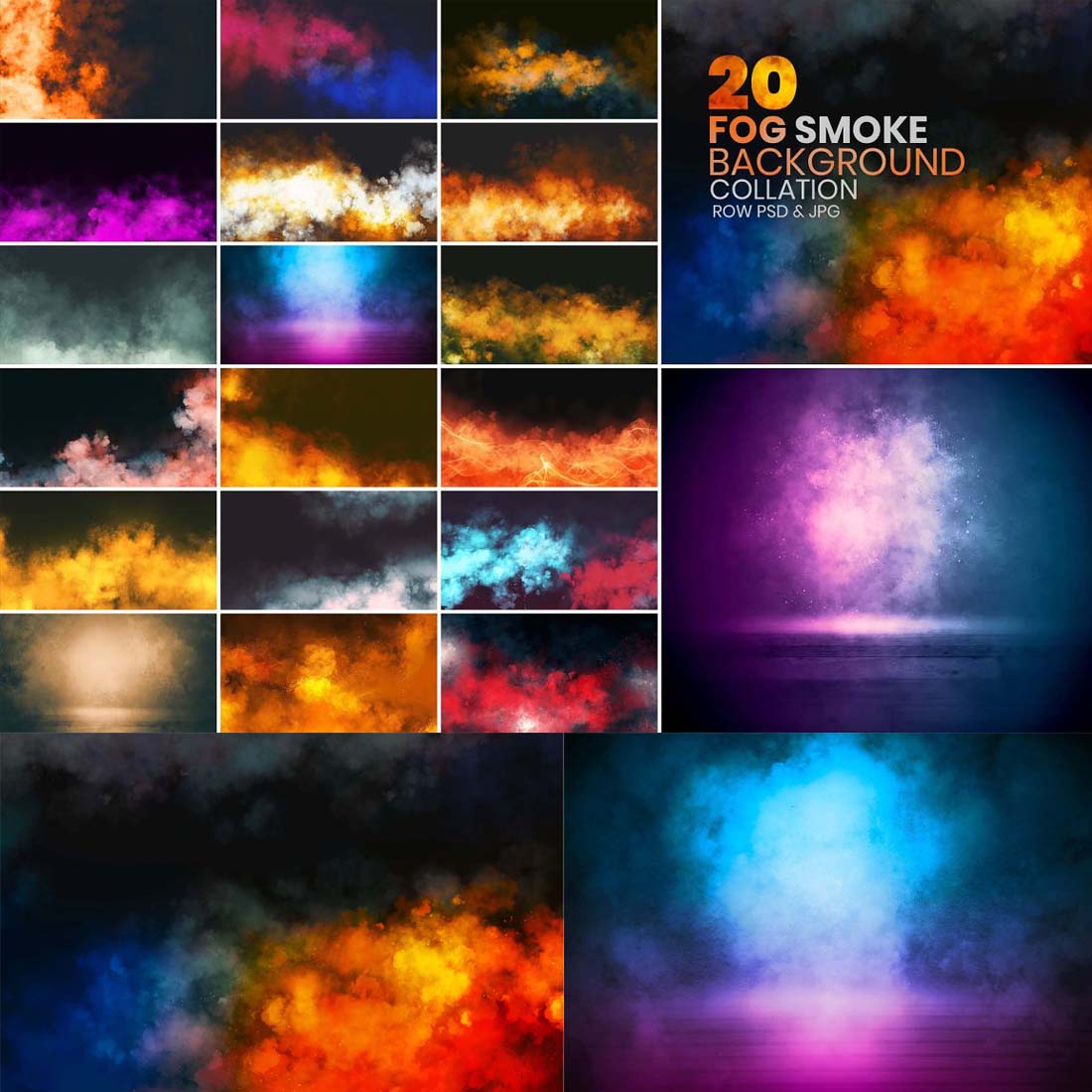 Fog Smoke Background Collation cover image.