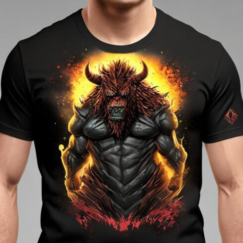 6 demon new T-shirt Desing cover image.