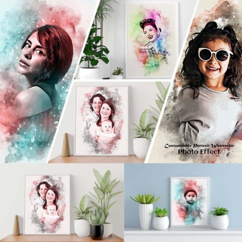 Customizable Portrait Photo Effect cover image.