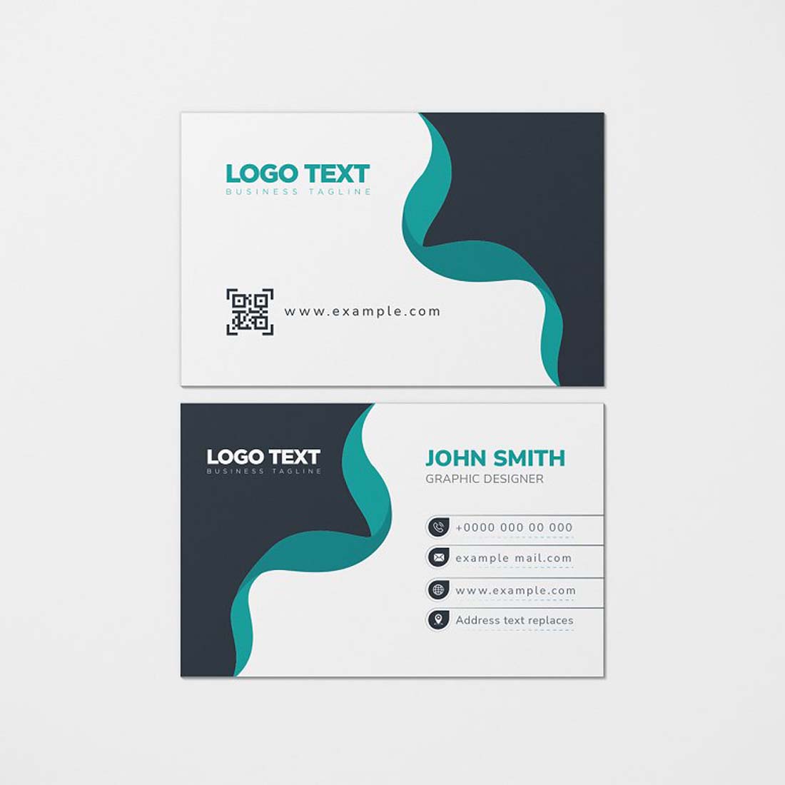 Creative Business Card Design preview image.