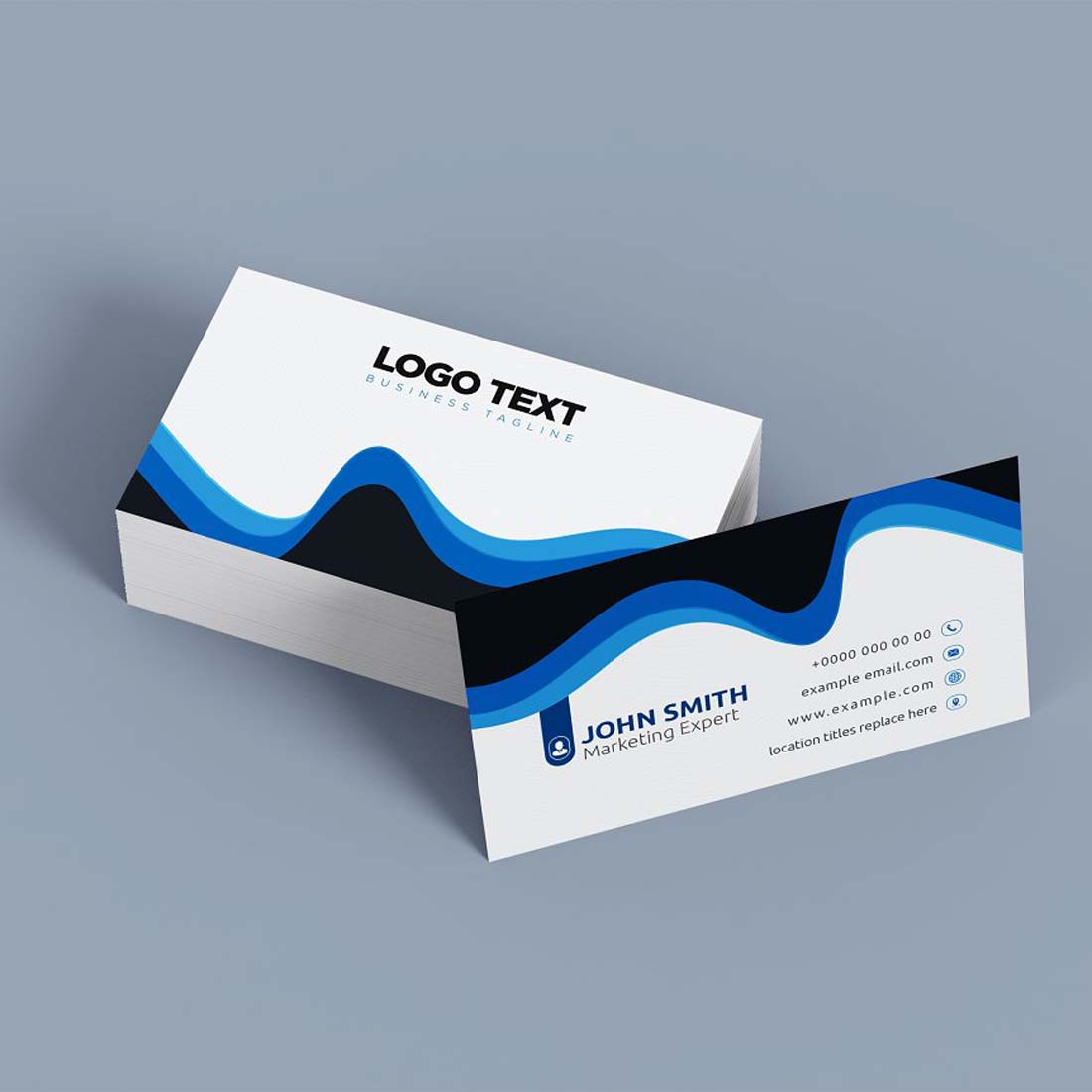 Unique Business Card Design preview image.