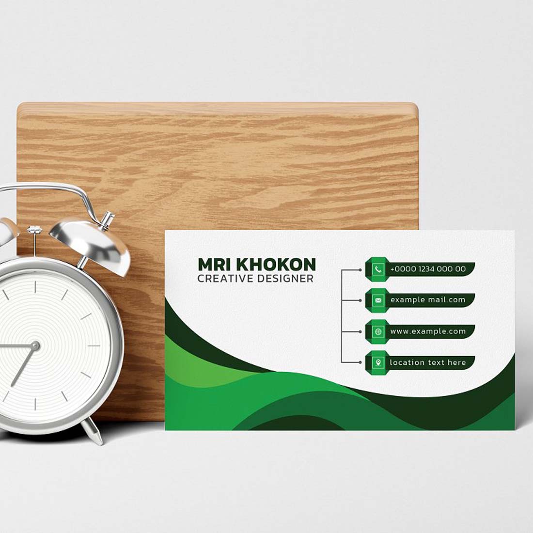 Unique Business Card Design preview image.