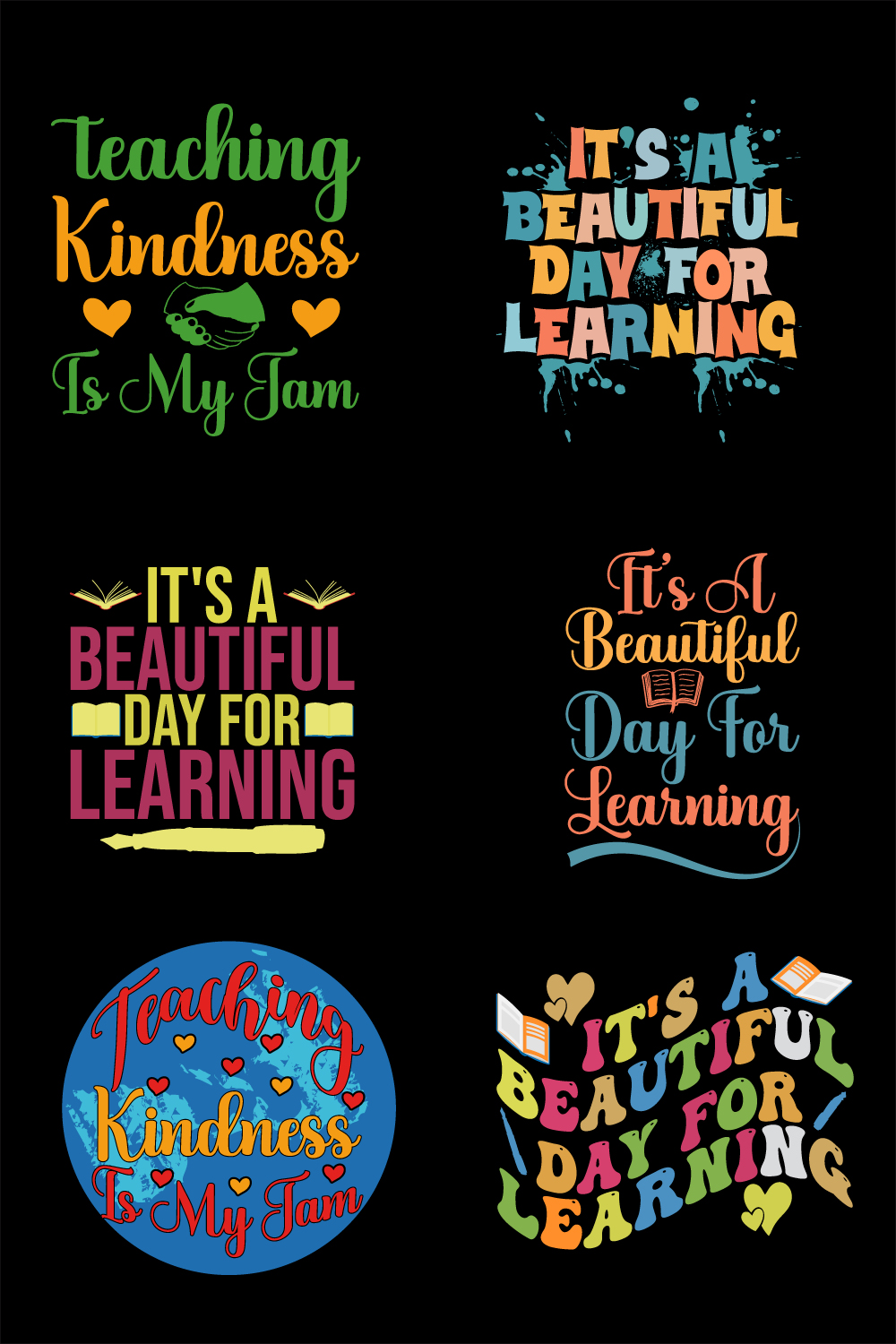 6 Choose kindness inspirational card with colorful rainbow and lettering Lettering quote about kindness in bohemian style for prints,cards,posters,apparel etc pinterest preview image.