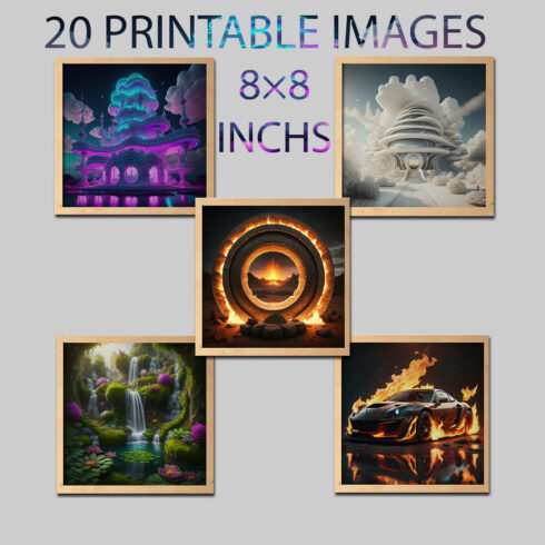 20 Printable images cover image.