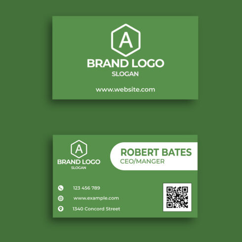 Bundle of 6 minimal and professional business cards-in only $20 cover image.