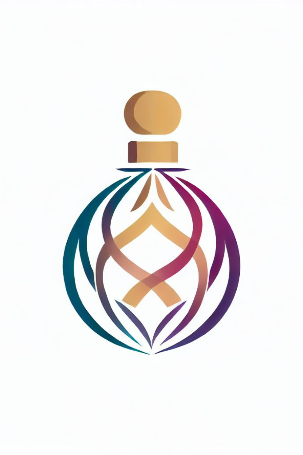 bottle of perfume design pinterest preview image.