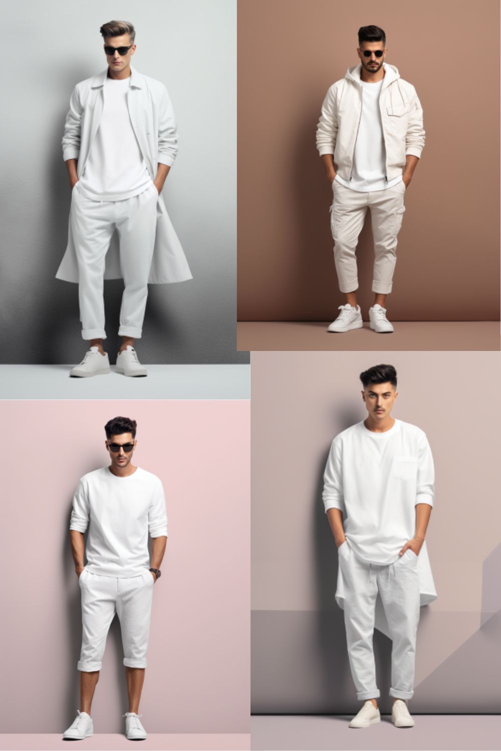 4 clothing mockups pinterest preview image.