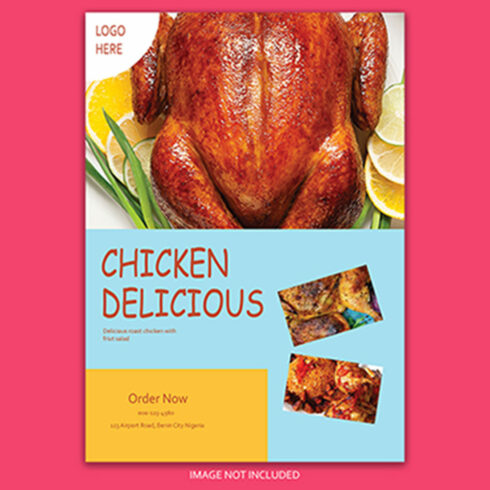 Roast Chicken Flyer cover image.