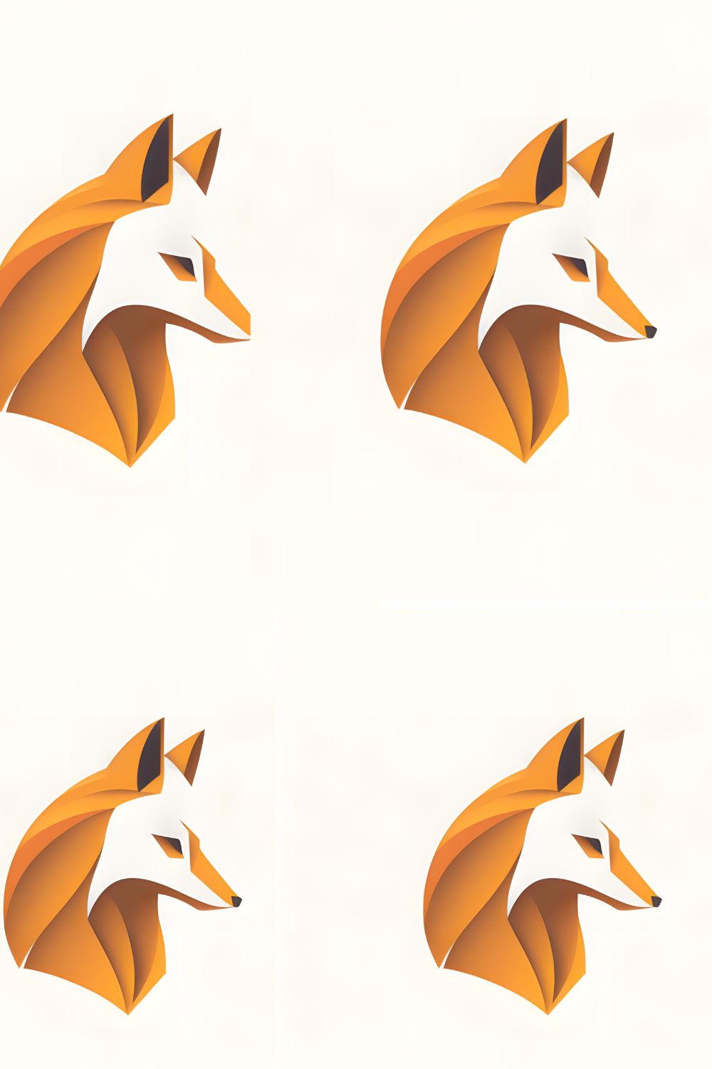 Fox Logo pinterest preview image.