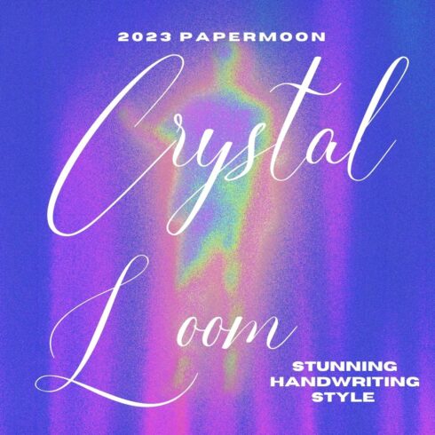 Crystal Loom Stunning Script Font cover image.