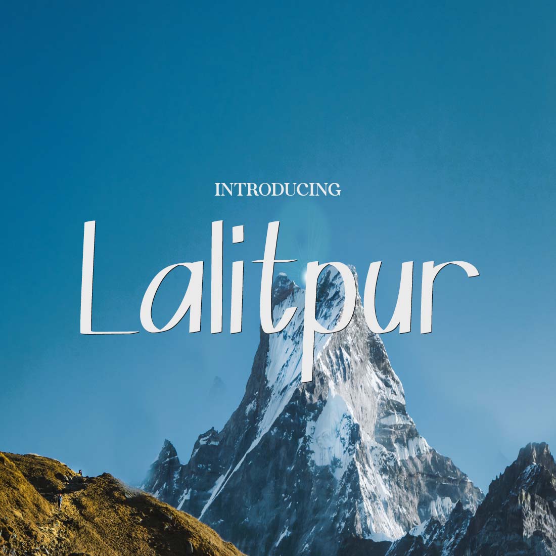 Lalitpur | Handwritten Font cover image.