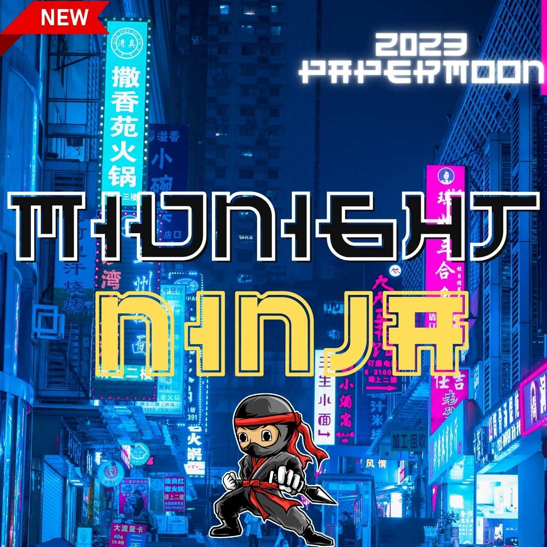 Midnight Ninja Samurai Font cover image.
