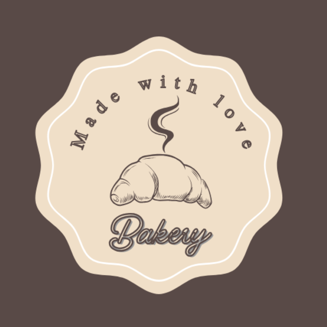 Bakery logo preview image.