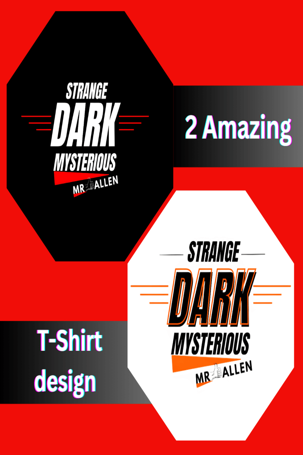 MrBallen Merch Mr Ballen Strange Dark Mysterious Tow cool t-shirt design pinterest preview image.