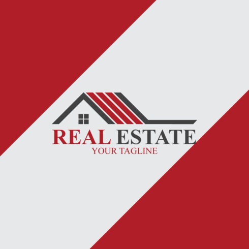 Professional real estate logo design cover image.