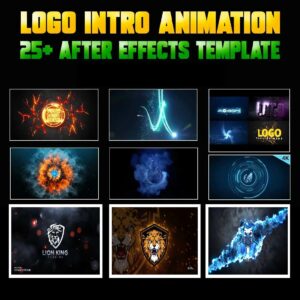 25 Best Logo Intro Animation After Effects Templates Bundle 