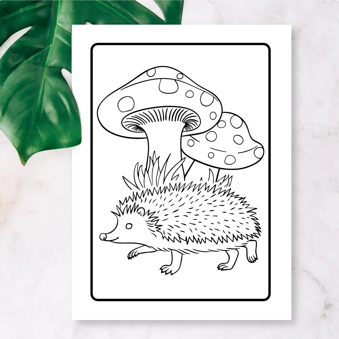 250 Vector Animals Coloring Pages preview image.
