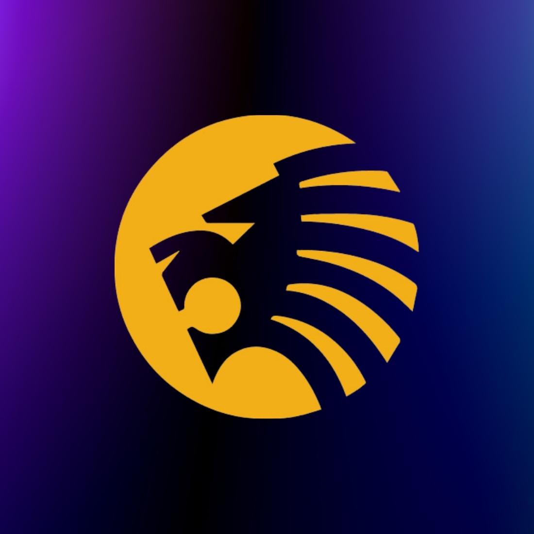 Lion logo design (business logo) preview image.