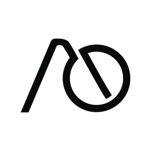 Letter a and e symbol logo cover image.