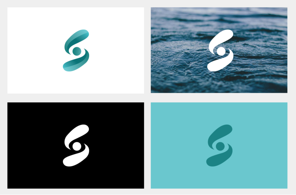 S Letter Gradient Color Logo Brand Identity Logo Template - MasterBundles