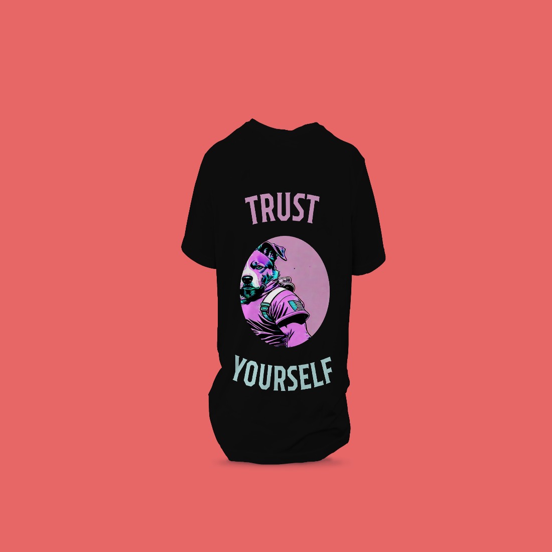 TRUST YOURSELF - T-SHIRT DESIGN cover image.