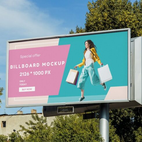 Billboard PSD Mockup cover image.