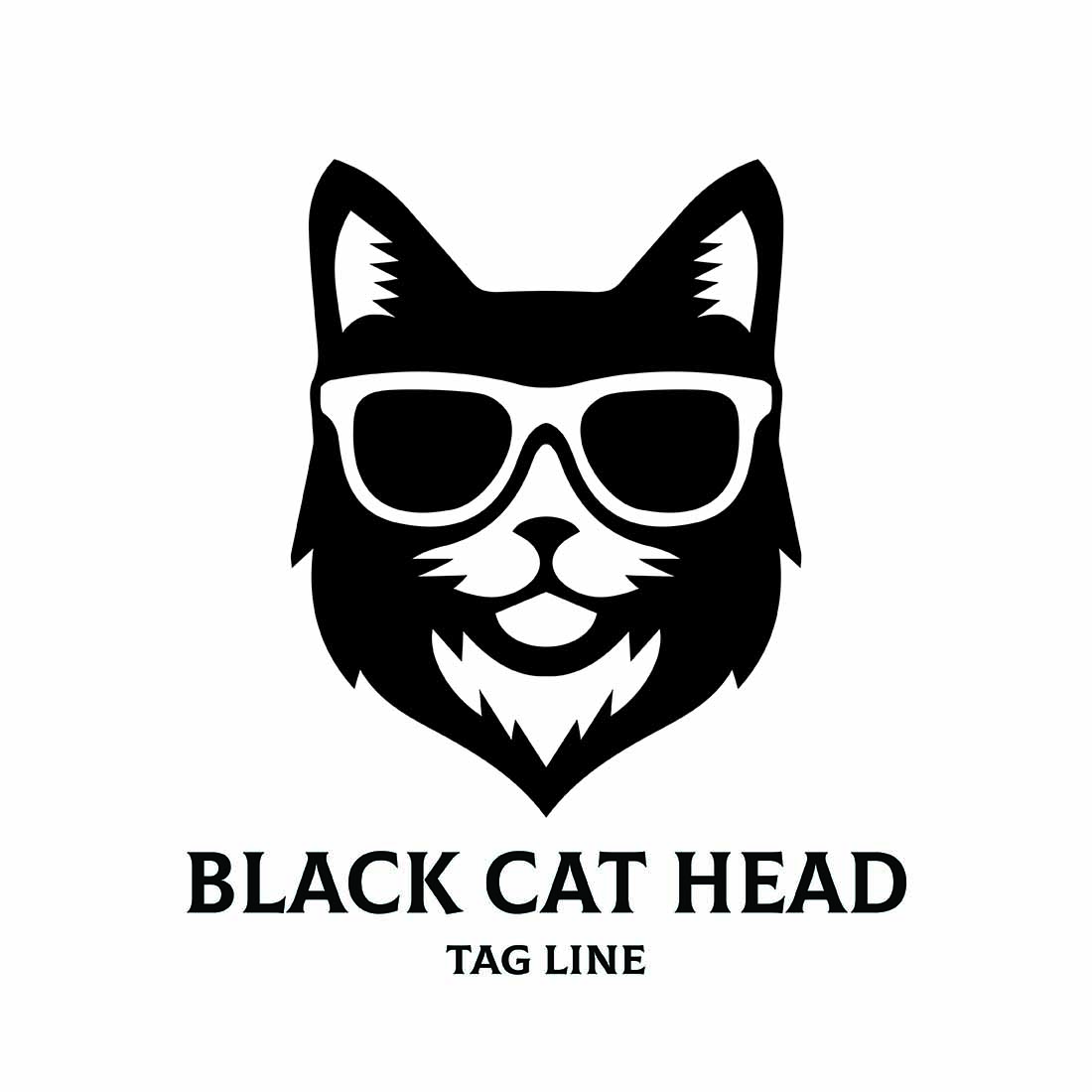 black cat head 01 803