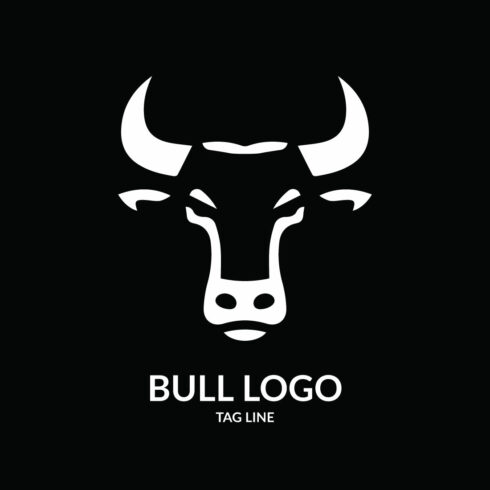 Bull Head Logo Template cover image.