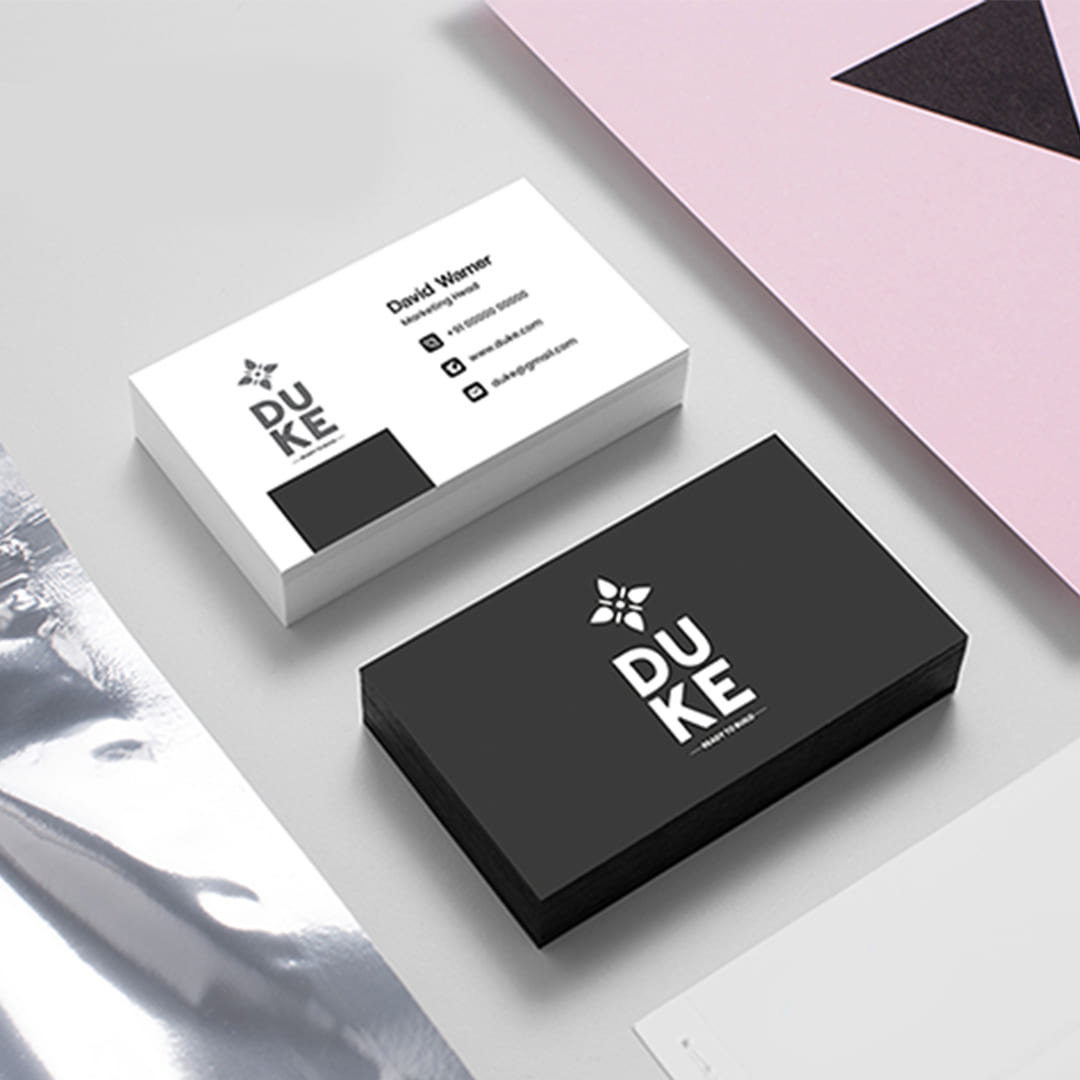 Business card pinterest preview image.