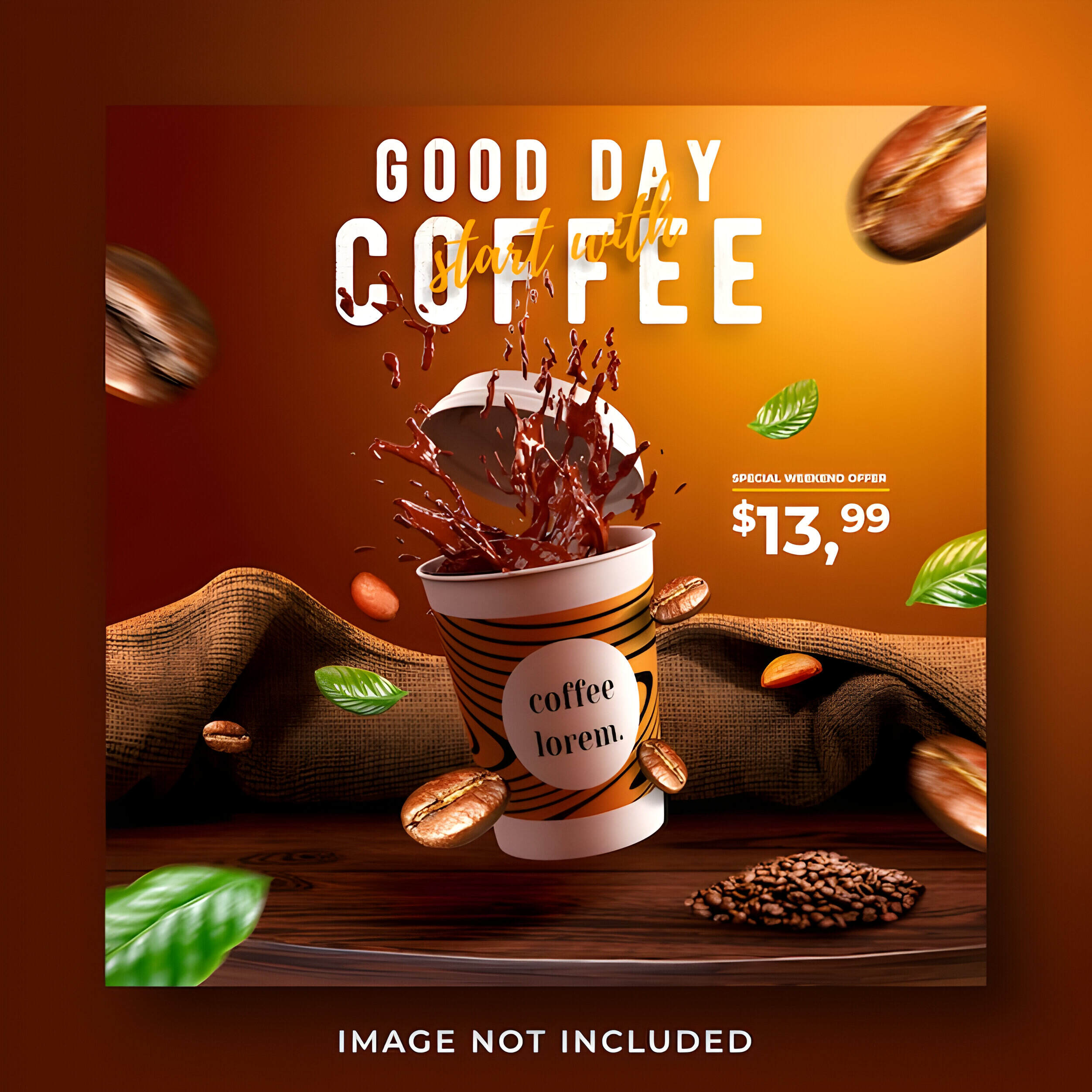 coffee shop drink menu promotion social media 1 421