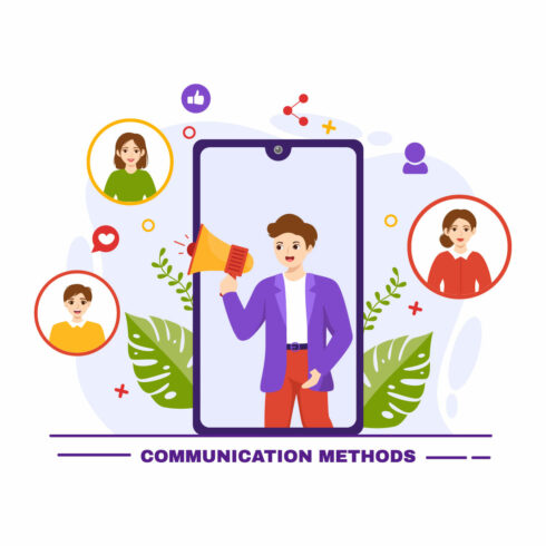 12 Communication Methods Illustration cover image.