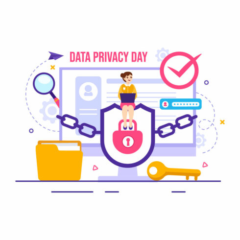 13 Data Privacy Day Illustration cover image.
