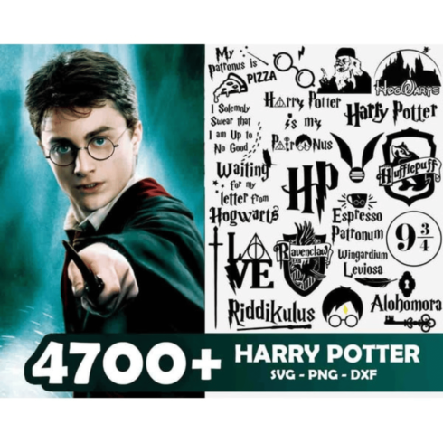 Harry Potter SVG, Harry Potter PNG, Harry Potter Clipart, Harry Potter Symbol, Hogwarts Logo,Harry Potter Logo cover image.