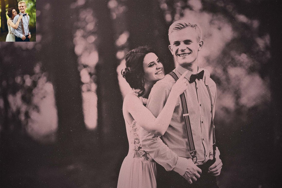 faded vintage photo effect 03 62