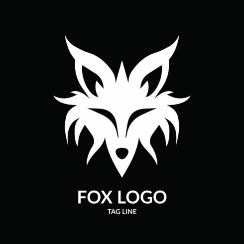 Fox Head Logo Template cover image.